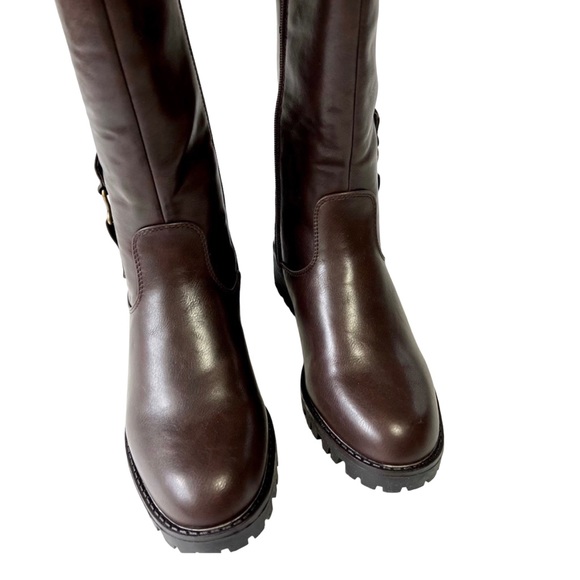 Aquatherm Betty Dark Brown Knee High Boot Women’s Size 6 - Picture 3 of 10